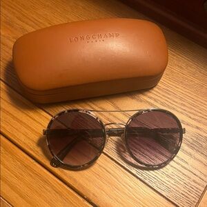 Longchamp Tortoise Shell Sunglasses